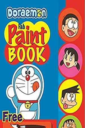 Doraemon Fab Paint Book