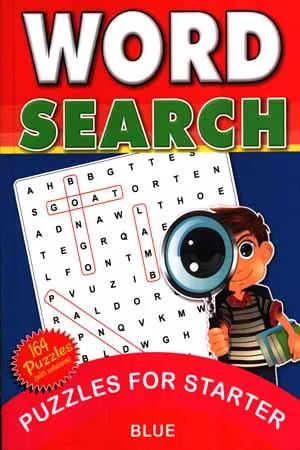 Word Search Blue