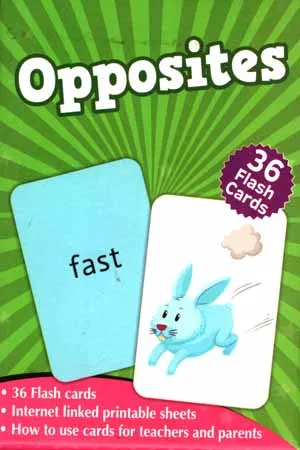 Opposites-Flash Cards