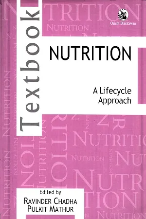 Textbook - Nutrition (A Lifecycle Approach)