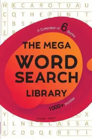 The Mega Word Search Library: Gift Boxset For Kids (A Collection of 6 Books)