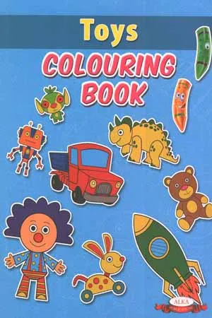 Toys Colouring Book