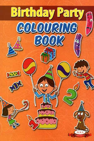 Birthday Party Colouring Book