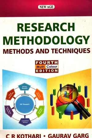 Research Methodology : Methods And Techniques (Multi Colour Edition)