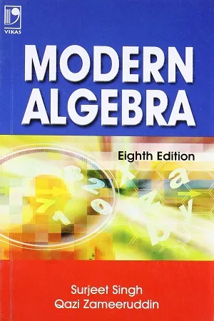 Modern Algebra (8Th Edition)
