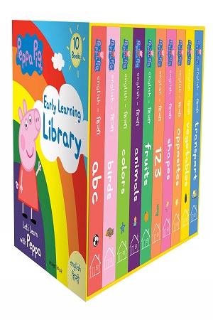 Peppa Pig - Early Learning Library (Set Of 10 Books)