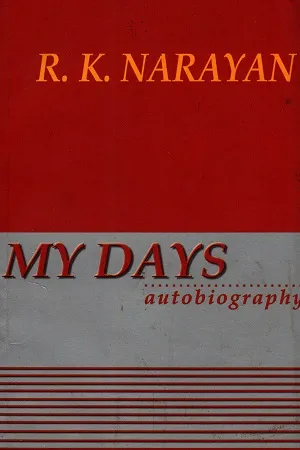 My Days : Autobiography