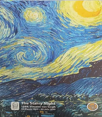 Note Book: The Starry Night Vincent van gogh