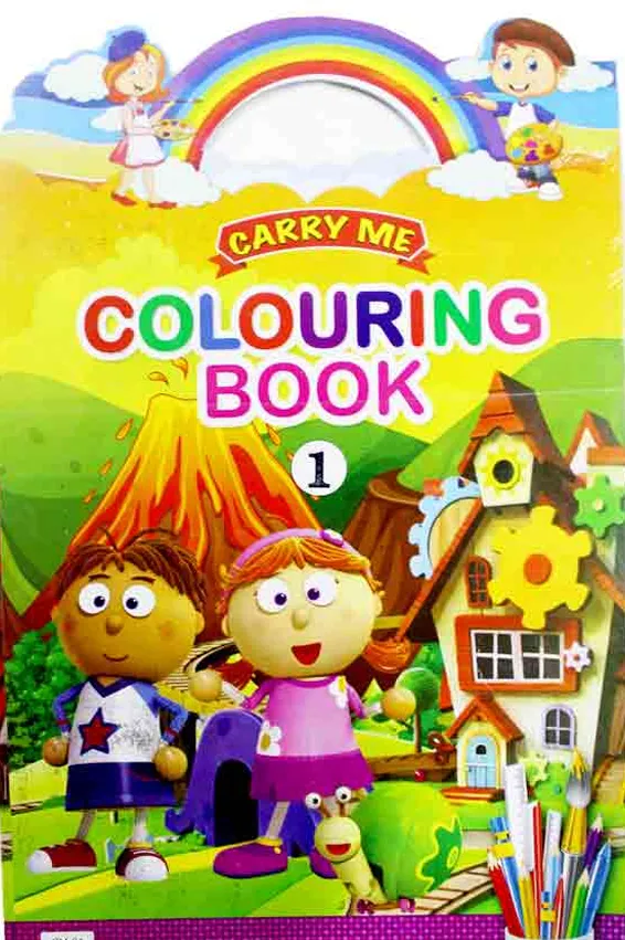 Carry me Coloring Book Carry Me –  1