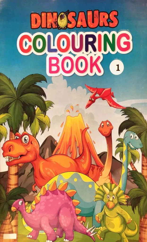 Dinosaurs Colouring Book - 1
