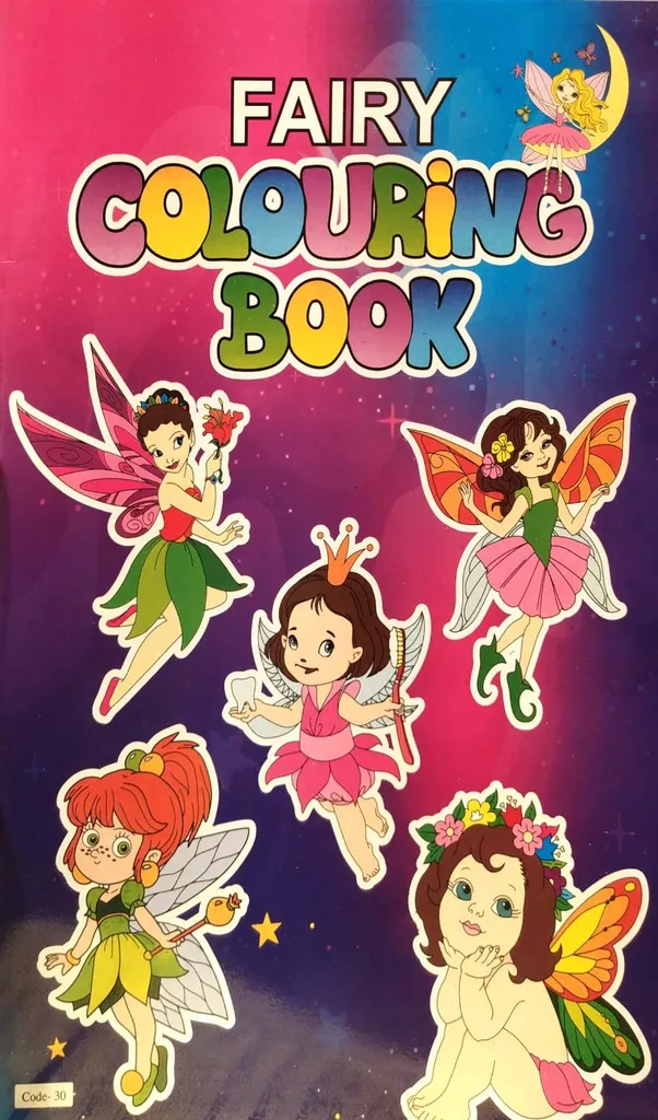 Fairy Colouring Book