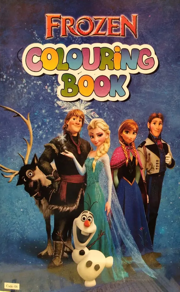 Frozne Colouring Book