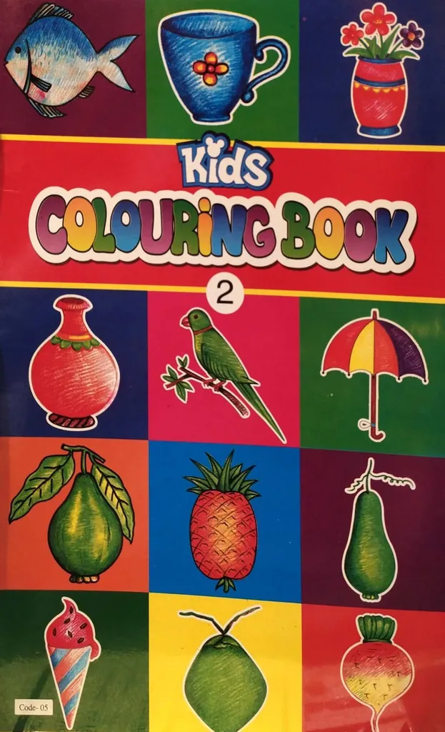 Kids Colouring Book - 2