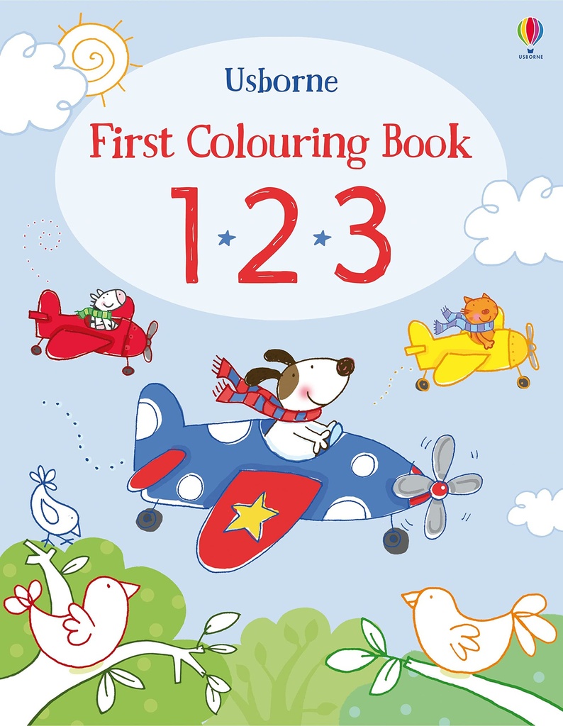 First Colouring Book 123 (First Colouring Books)