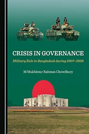 Crisis in Governance: Military Rule in Bangladesh during 2007–2008