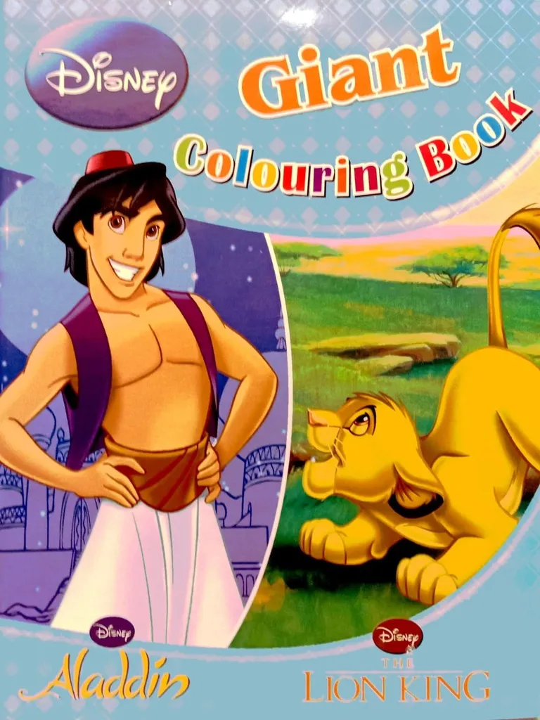 Disney Giant Colouring Book