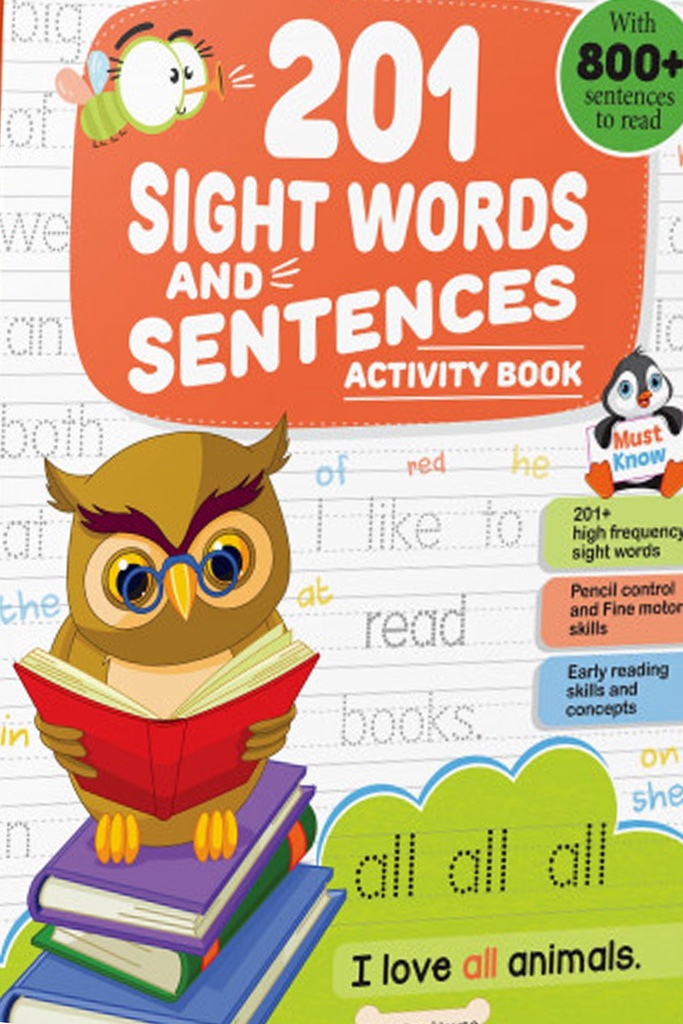 201 Sight Words And Sentence