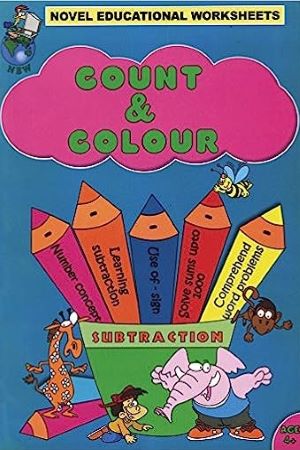 Novel Educational Count & Colour Subtraction (Novel Educational Worksheets Series (38 T))