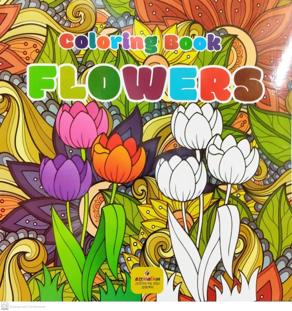 Coloring Book Flowers
