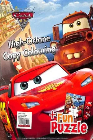 Cars 2 High Octane Copy Colouring (Fun Puzzle &amp; Book)