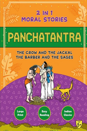 Panchatantra Crow & Jackal/Barber & Sages 2in1