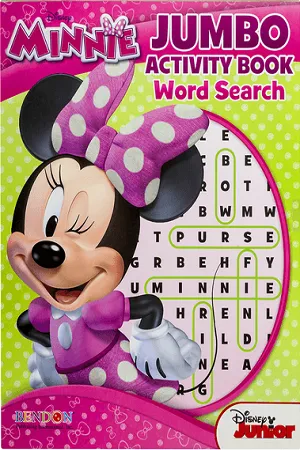 Disney Minnie - Word Search Activity