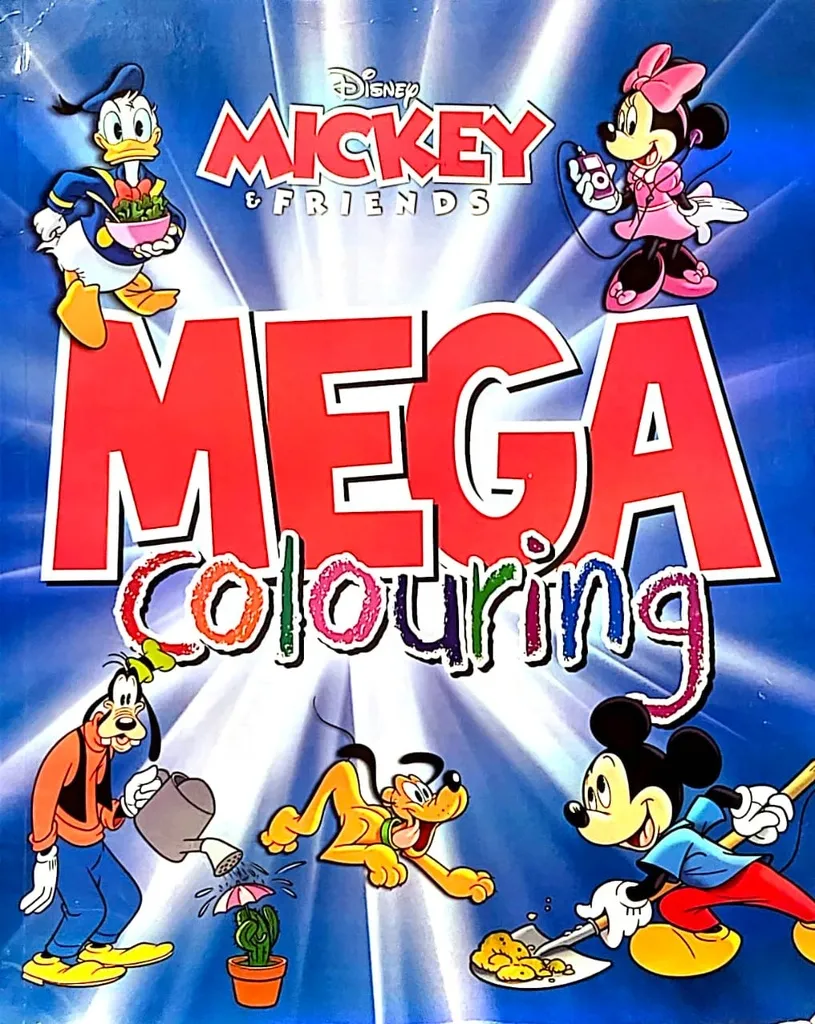 Disney Mickey &amp; Friends - Mega Colouring