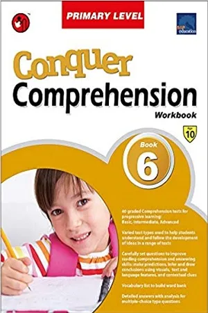 SAP Conquer Comprehension Workbook Primary Level 6