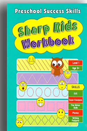 Preschool Success Skills Sharp Kids Workbook Level 1 (Age 3+)