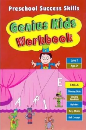 Preschool Success Skills – Genius Kids Workbook Level 1 (Age 3+)