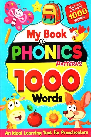 My Book of PHONICS patterns 1000 Words