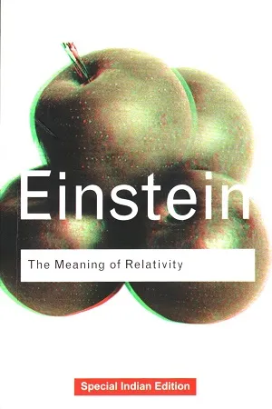The Meaning Of Relativity