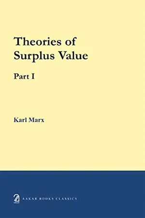 Theories of Surplus Value - Part I,II,III