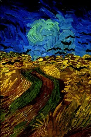 notebook-Wheatfield with Crows