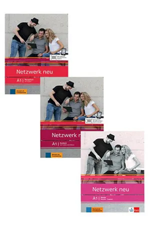 Netzwerk Neu A1 Textbook + Workbook + Glossar Audio Downloadable (Set Of 3 Books )