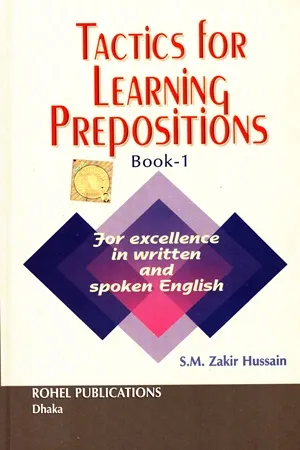 Tactics for Learning Prepositions (Book-1)