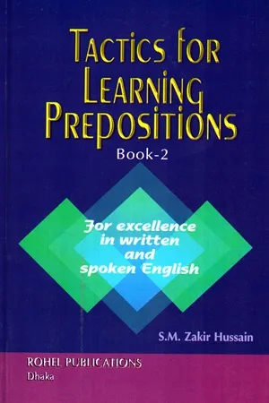 Tactics for Learning Prepositions (Book-2)
