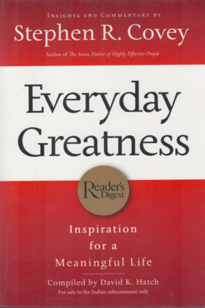 Everyday Greatness