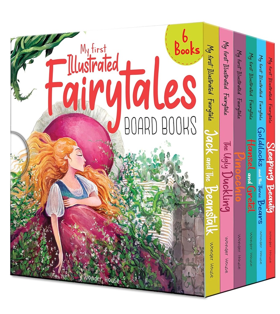 
My first Illustrated Fairytales (Set of 6 Books)