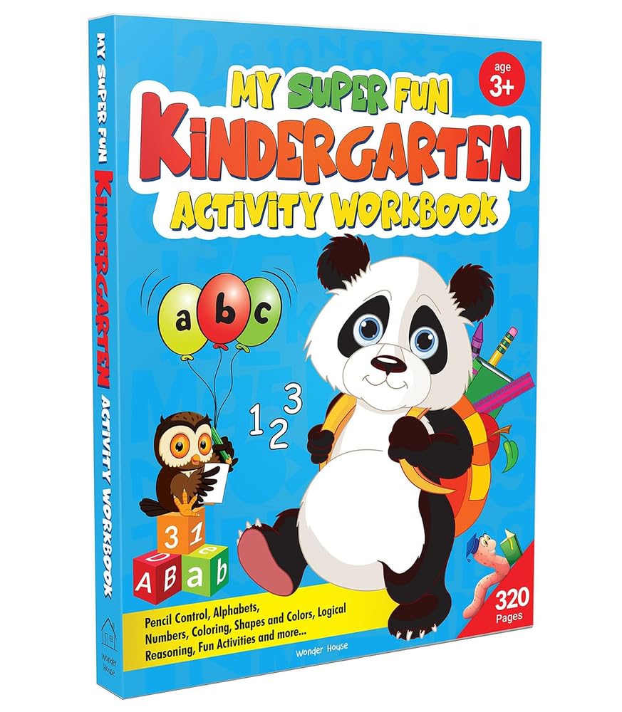 My Super Fun Kindergarten Activity Workbook