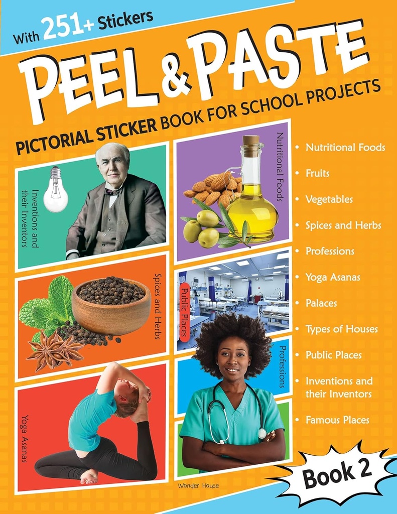 Peel & Paste - Pictorial Sticker Book