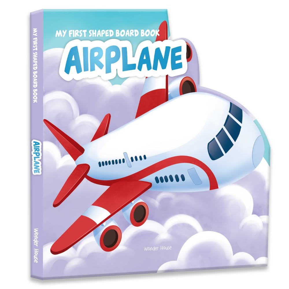 My First Shaped Board Books For Children: Transport - Airplane