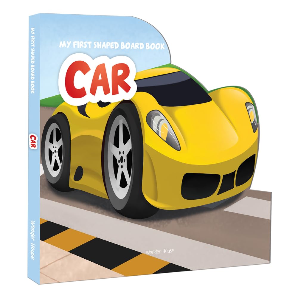 My First Shaped Board Books For Children: Transport - Car