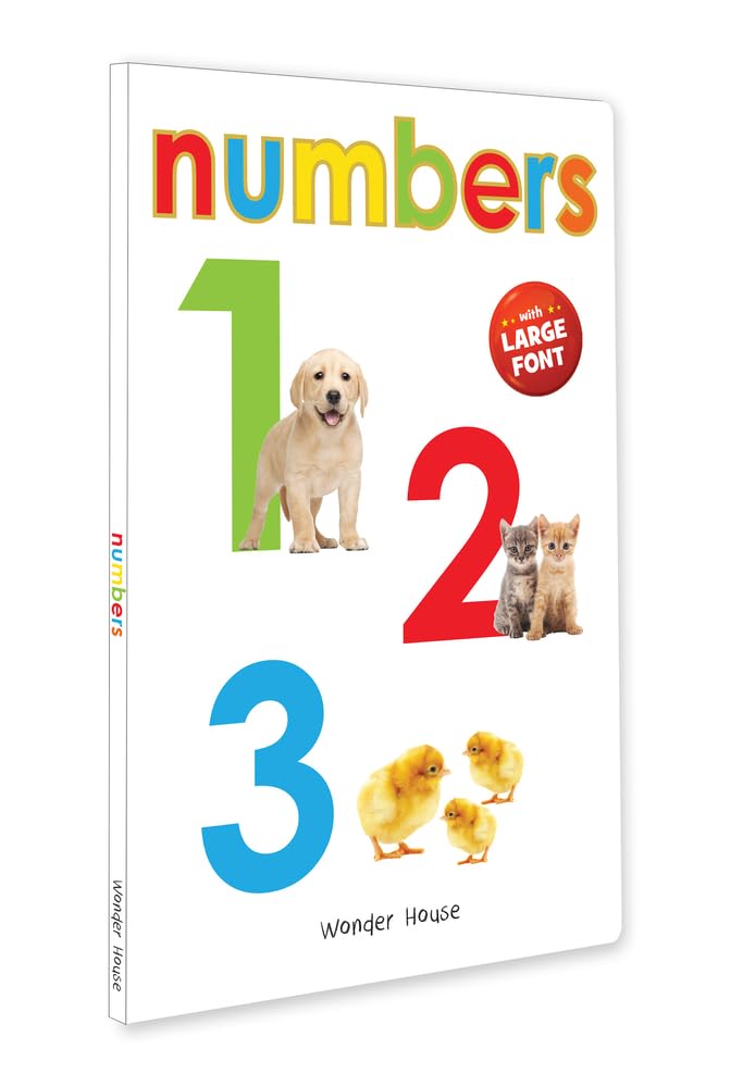 Numbers - Early Learning Board Book With Large Font : Big Board 