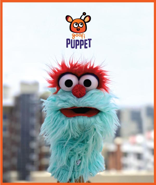 Goofi Hand Puppet Wise Monster 