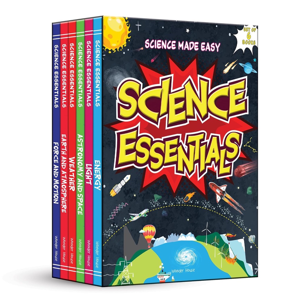 Science Essentials: Science Made Easy Boxed Set [Box Set of 6 Books]