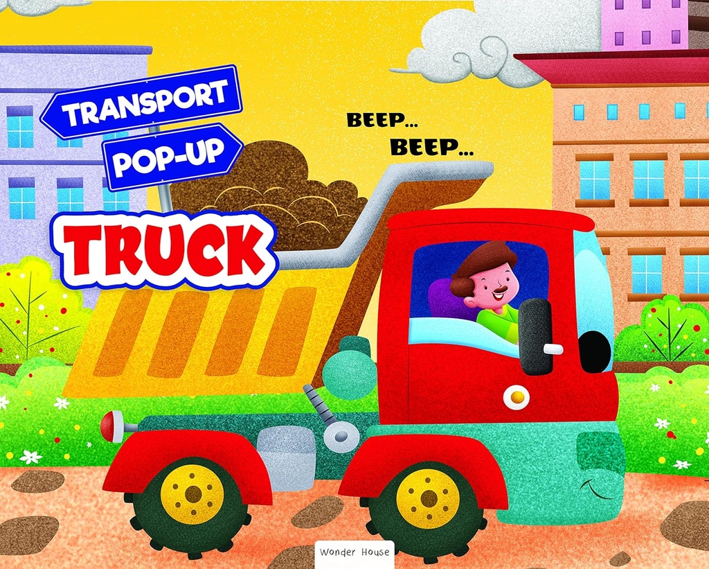 Pop-up Transport - Truck - Gorgeously Illustrated Pop-up Book For Children