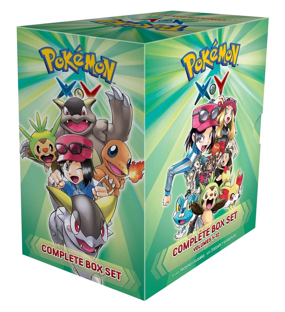 
VIZ Media - Children's Pokémon Xy Complete Box Set: Includes Vols. 1-12 (Pokémon Manga Box Sets)