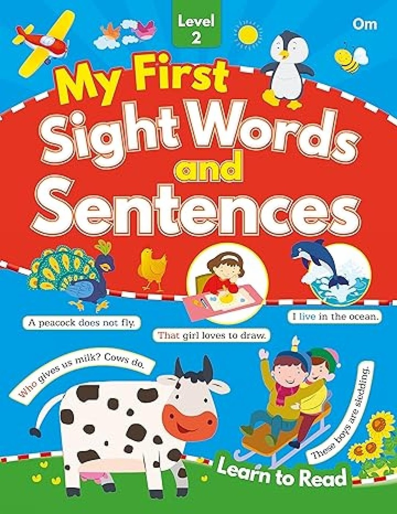 My First Sight Words and Sentences Level - 2