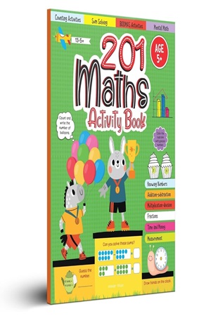 201 Maths Activity Book - Fun Activities and Math Exercises For Children: Knowing Numbers, Addition-Subtraction, Fractions, BODMAS